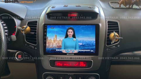 Màn hình DVD Android liền camera 360 xe Kia Sorento 2014 - 2020 | Bravigo Ultimate (6G+128G)  